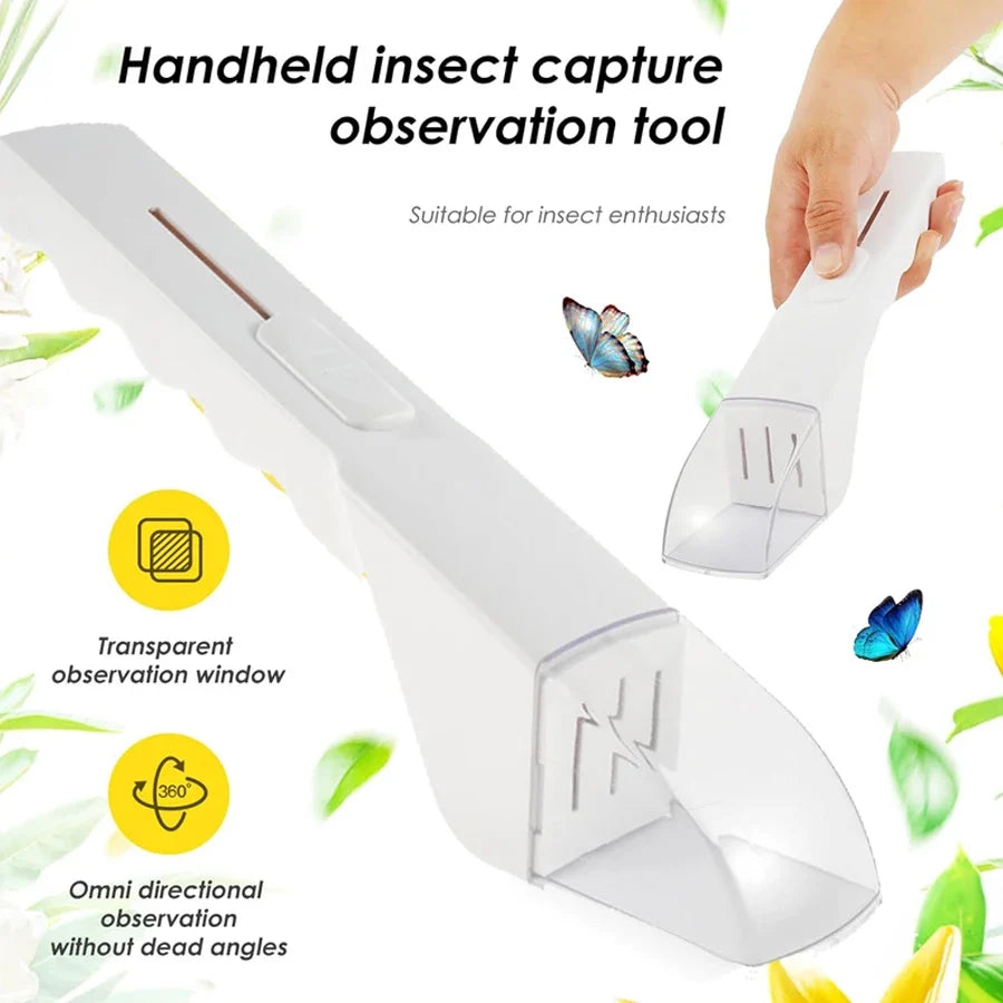 Fly Trap Insect Catcher | Safe and Humane Bug Catcher for Indoor and Outdoor Use