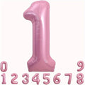 Pink Foil Number Balloon 40 inch | Birthday Party Decor