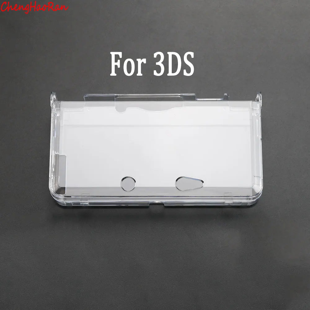 1 Piece Clear Hard Shell Protective Case for Nintendo 3DS XL, NDSL, PSP, GBA SP | Multi-Console Crystal Cover