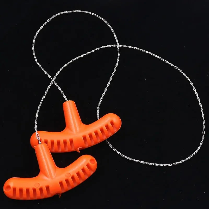 Mini Pocket Wire Saw | Stainless Steel Outdoor Survival Cutting Tool