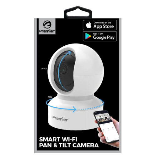 Smart WiFi Pan & Tilt Camera