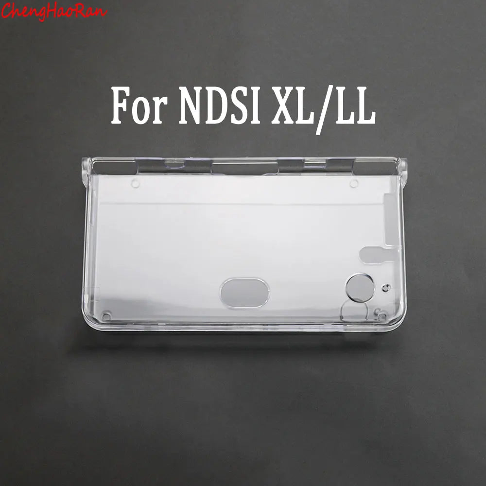 1 Piece Clear Hard Shell Protective Case for Nintendo 3DS XL, NDSL, PSP, GBA SP | Multi-Console Crystal Cover