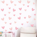 Bohemian Heart Wall Stickers | Self-Adhesive Home Decor for Girls