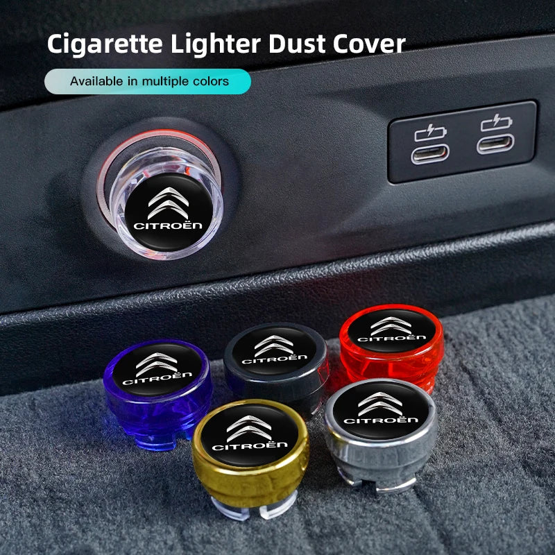 Citroen Cigarette Lighter Dust Cover | Dust Proof Plug for Citroen C1 C2 C3 C4 C5 C6 C8 DS3 Xsara Saxo