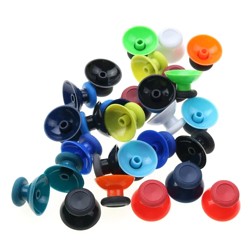 JCD 2 Pieces 3D Analog Thumbstick Thumb Stick Mushroom Joystick Cap Cover For Xbox One Series X S Controller