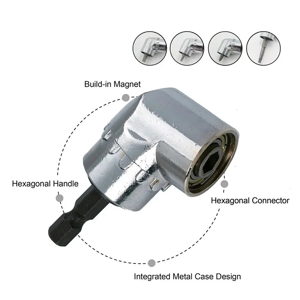 105 Degree Angle Screwdriver Bit Holder Extension | STONEGO