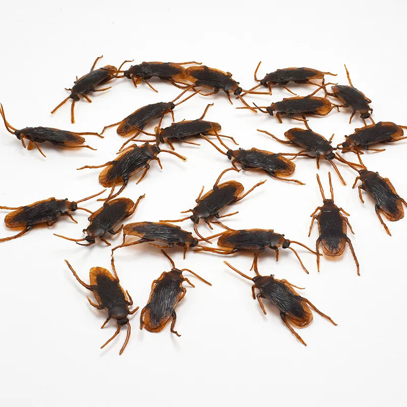 Lifelike Fake Cockroach Gag Props | Horror Joke Prank Toys