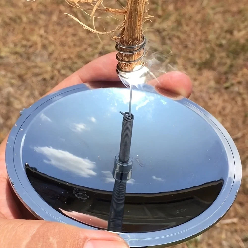 Solar-Powered Fire Starter | Windproof Camping & Survival Gear