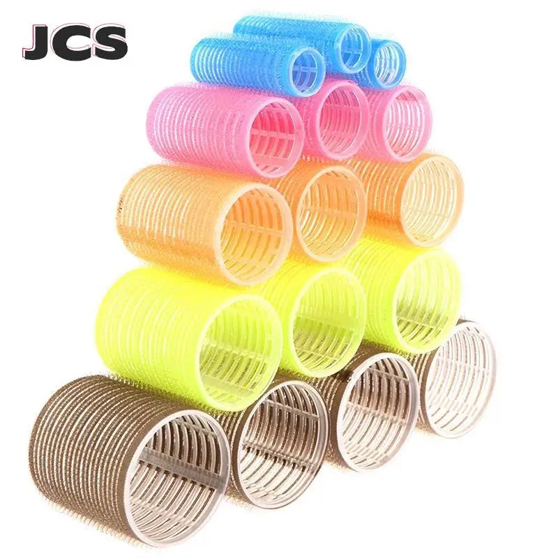Hair Volume Curlers No Heat Self-Grip Hair Holding Rollers Heatless Curls Modeler Salon Hairdressing Curly Hairstyle Tools
