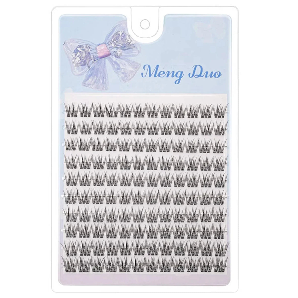 1/Box 120 Bundles Mink False Eyelashes Natural Russian 3D Lashes Individual Eyelash Extension Cluster Makeup Tool Lash