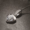 925 Silver Necklace Zircom for Women 18k Gold Plated Jewelry Pendant Birthday Party Gift Jewelry Sterling Silver