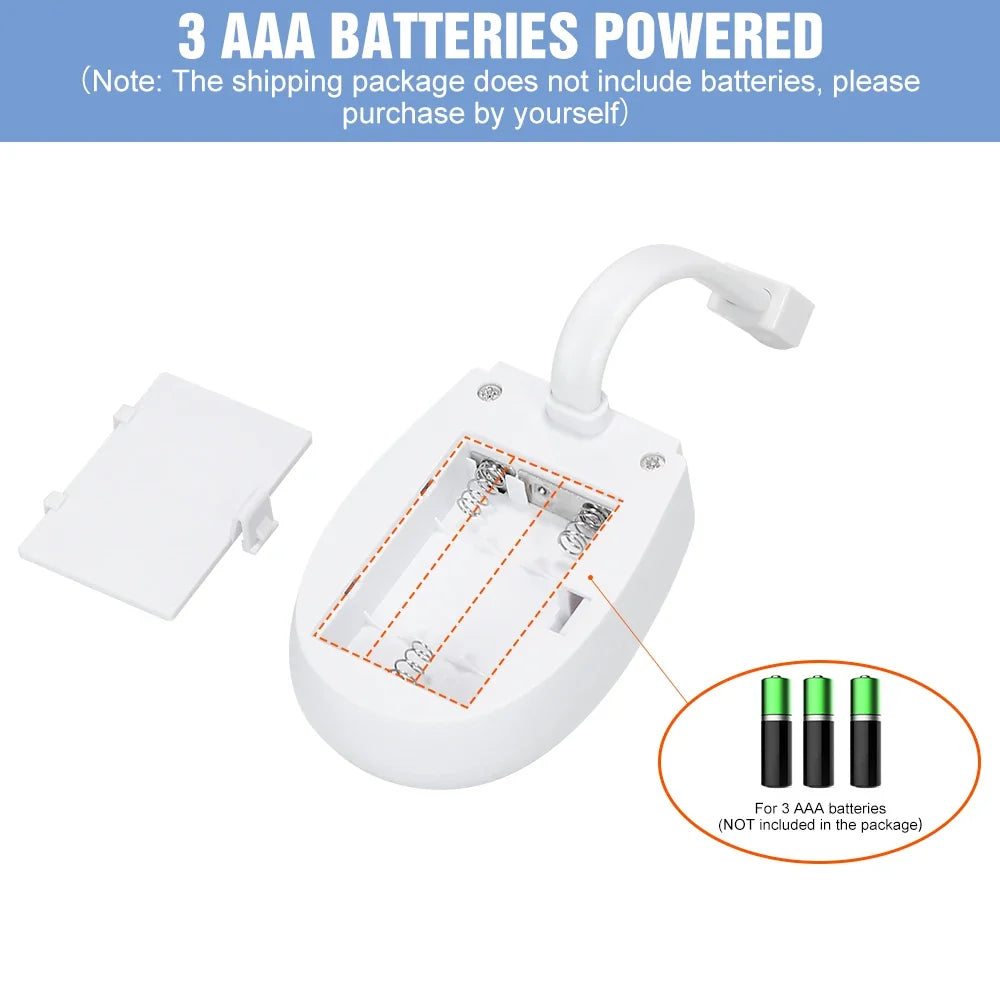 Smart Toilet Seat Night Light | PIR Motion Sensor RGB LED Lamp