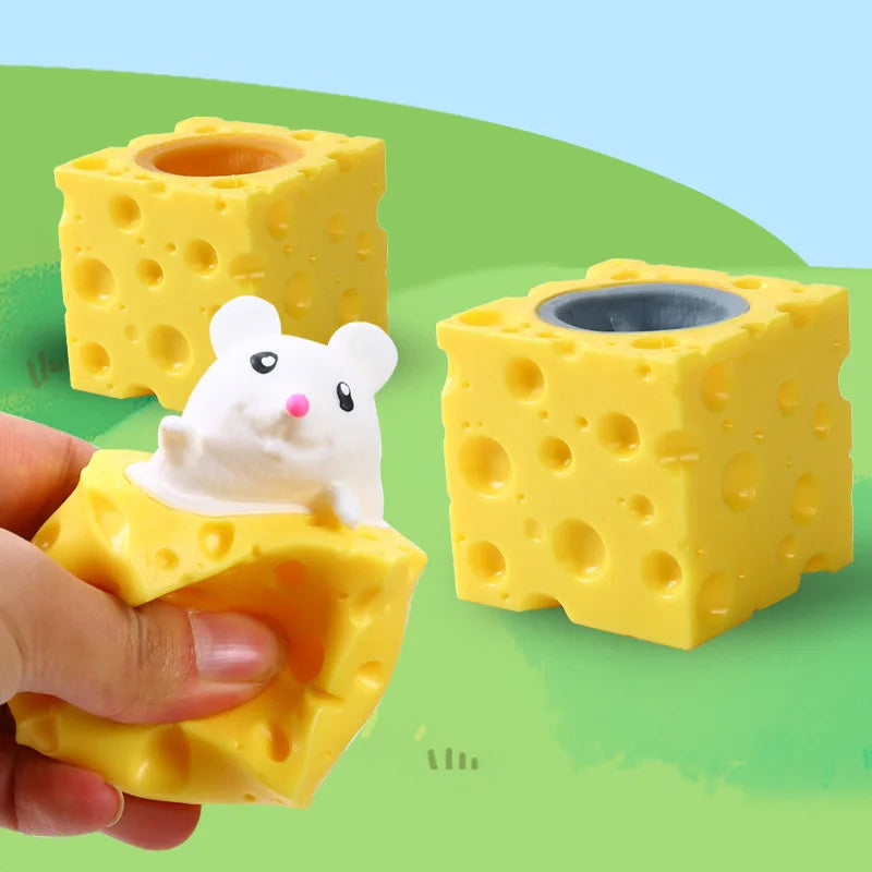 Pop Up Hide and Seek Fidget Toy | Squeeze Stress Relief Figure for Kids and Adults