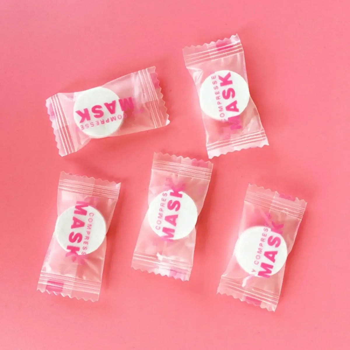 30/50 Pcs Disposable Compressed Face Towel | Portable Non-Woven Skin Care Mask Sheet