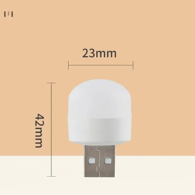 Mini LED Book Light | USB Rechargeable Reading Lamp for Bedroom and Travel