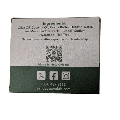 Sea Moss & Tea Tree Bar Soap