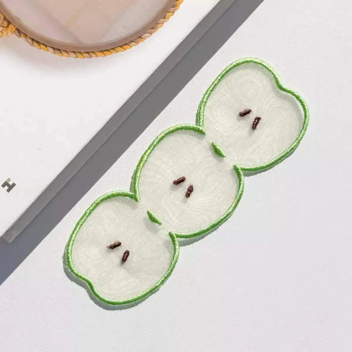 The New Korean-Style Organza Bookmarks from the Fruit and Vegetable Series Are Highly Stylish and Creative Reading Markers