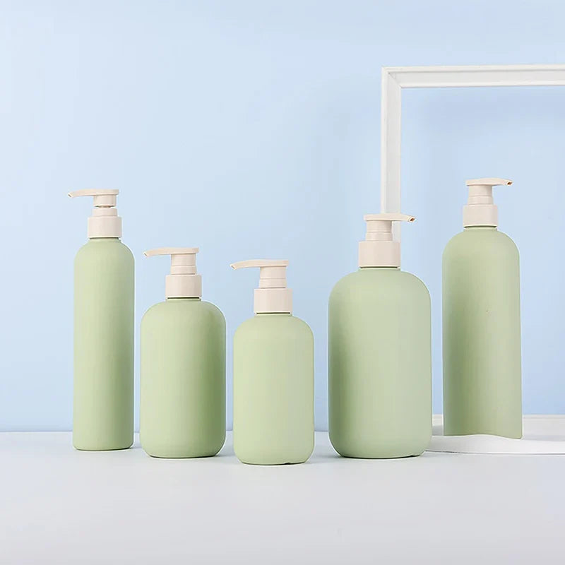 Refillable Foaming Soap Dispenser | Rustproof Plastic Shampoo and Shower Bottle for Kitchen and Bathroom