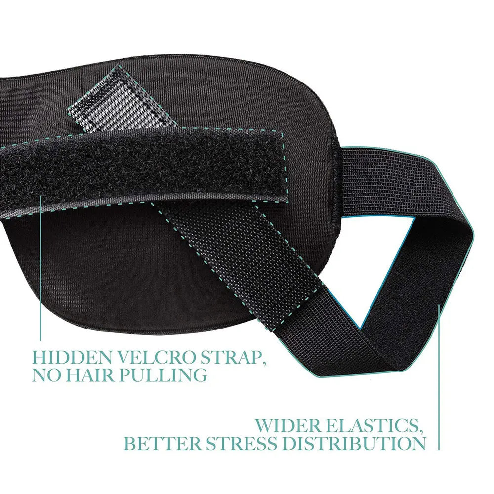 3D Breathable Sleeping Eye Mask | Light Blocking Sleep Aid for Travel and Home