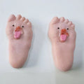 Funny Tongue Sticking Big Feet Squeeze Toys | Novel Soft Silicone Fidget Toy