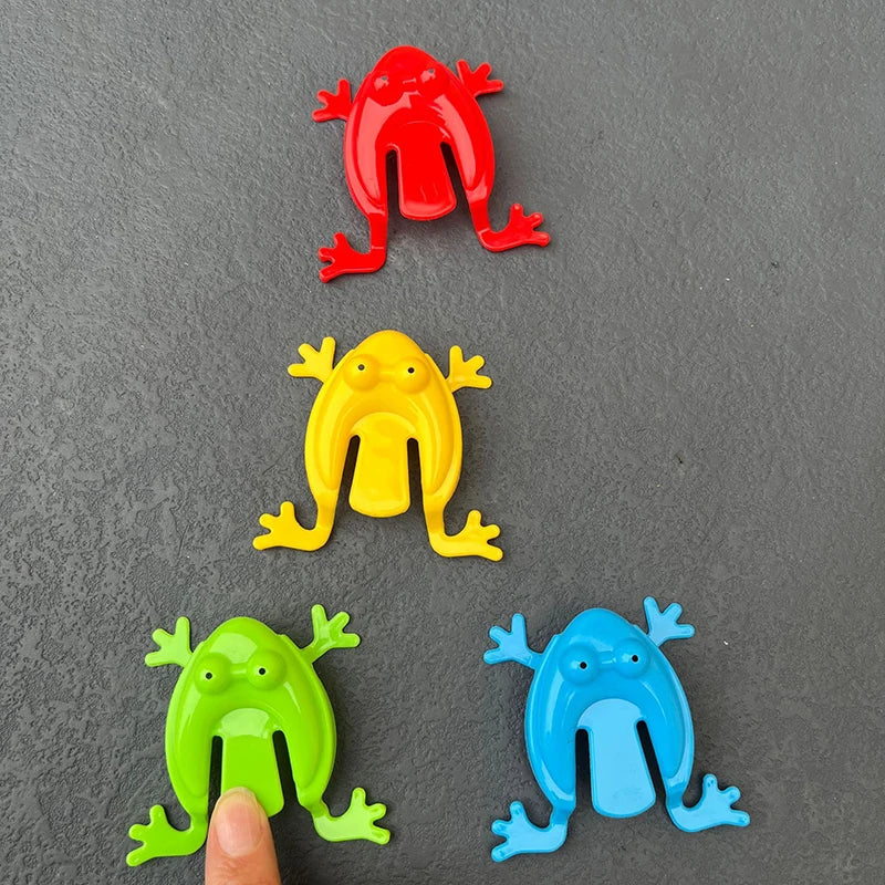12pcs Jumping Frog Toy Set | Stress Relief Bounce Frogs for Kids and Adults