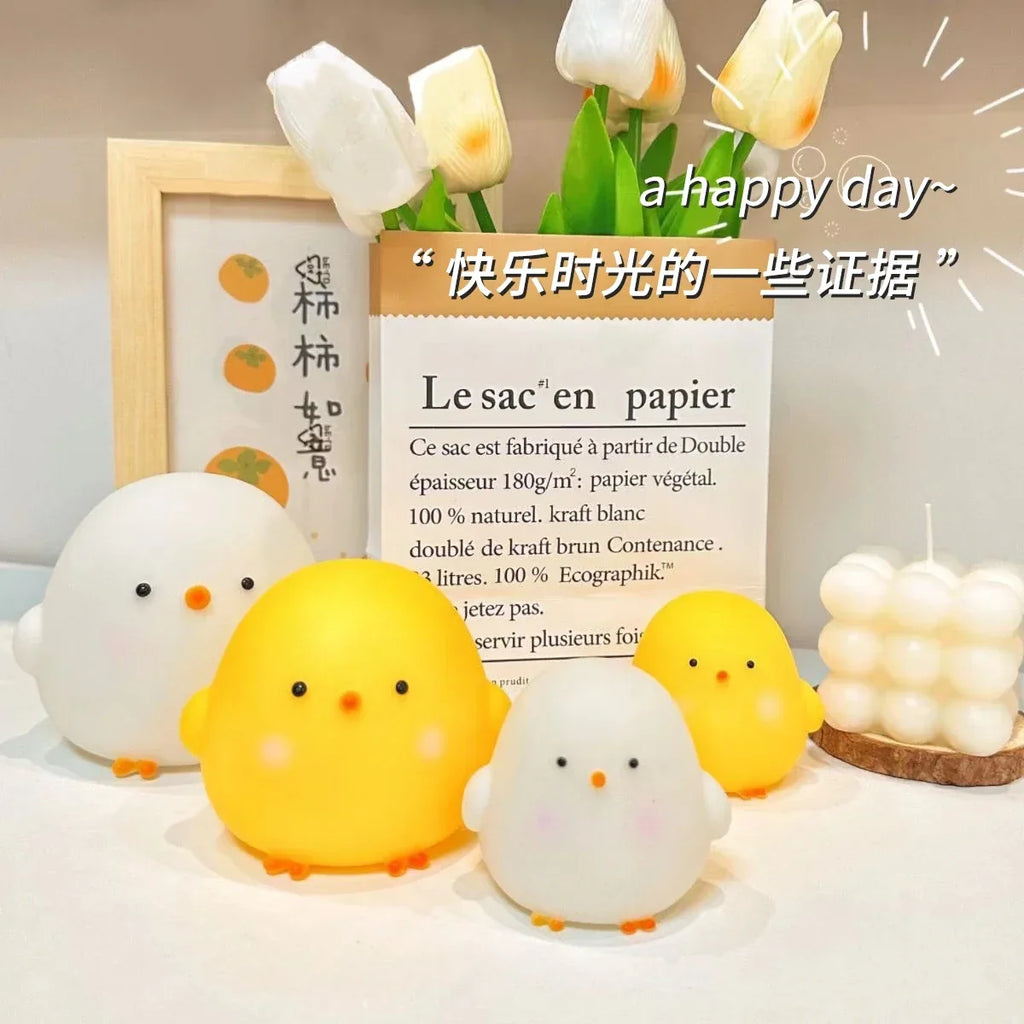 Cute Chicken Soft Night Light | Bedside Lamp for Kids Room Decor