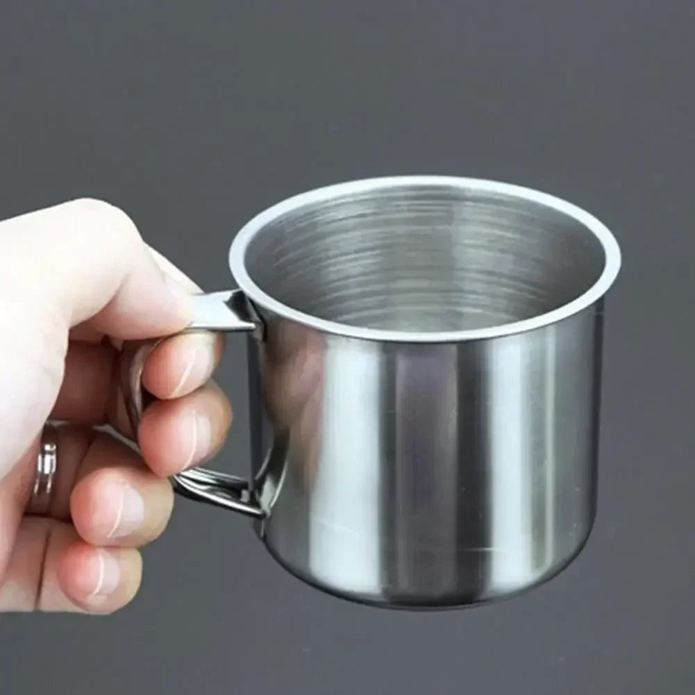 Portable Stainless Steel Camping Mug | Insulated Travel Coffee Cup 100ml