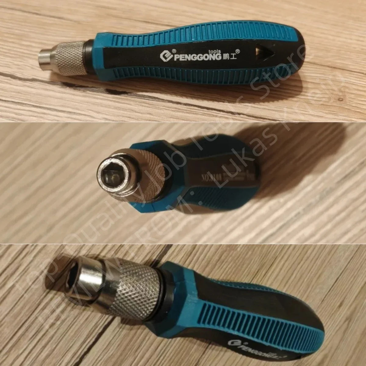 1/4'' Hex Screwdriver Handle Magnetic Self-Locking Bit Holder | VIBRATITE