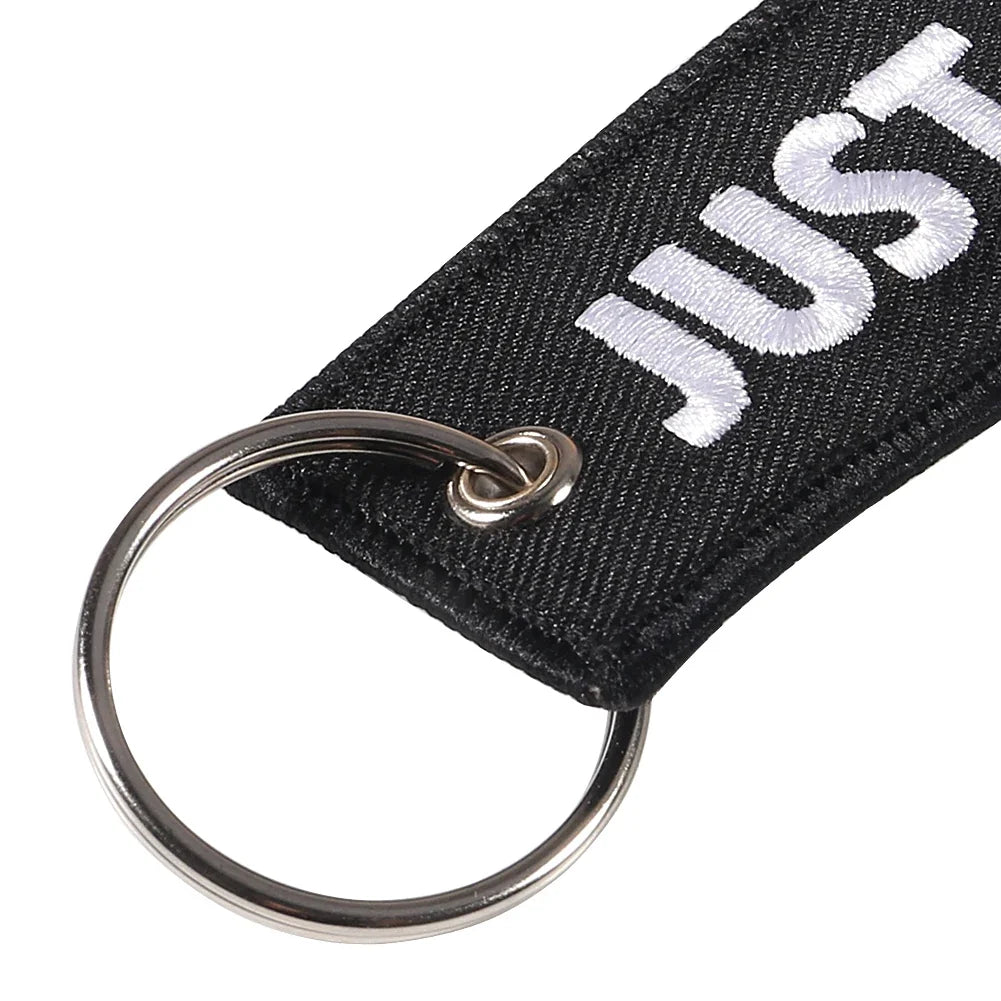 JUST SEND IT Keychains | 5-Pack Luggage Tag and Key Ring Set