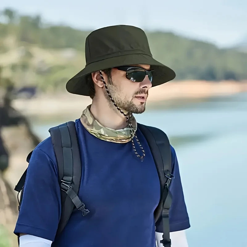 Portable Sun Protection Bucket Hat | UV-Resistant Quick-Dry Fishing Hat