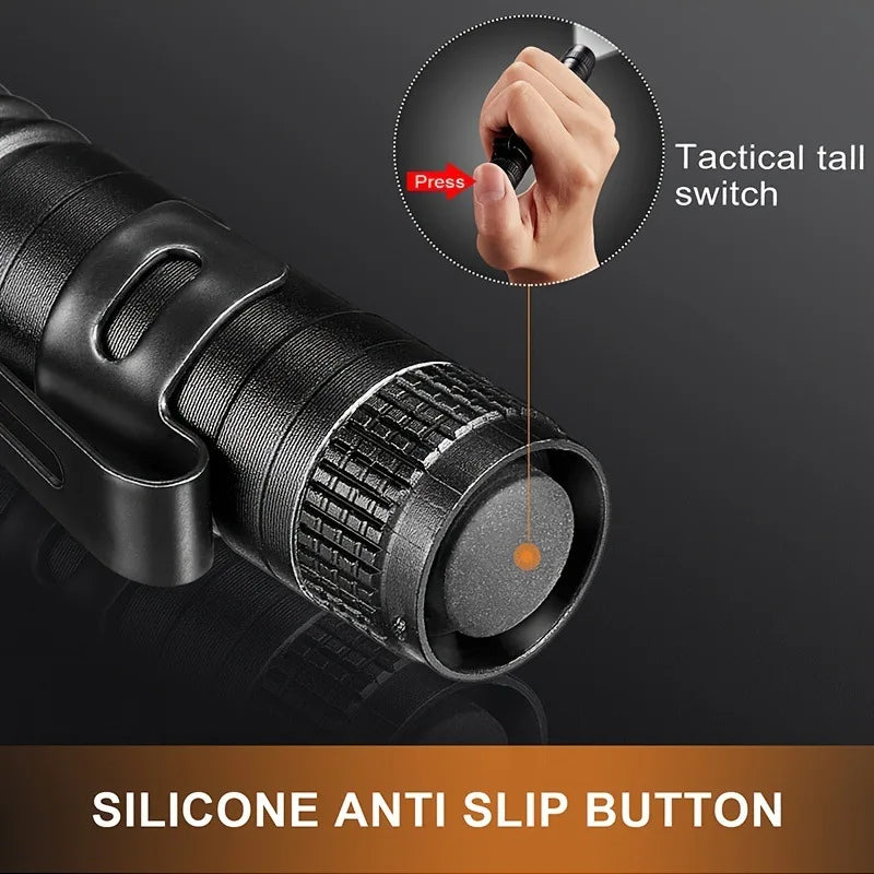 ESMARTER Mini Pen Flashlight | Compact LED Torch for Work and Outdoor Use