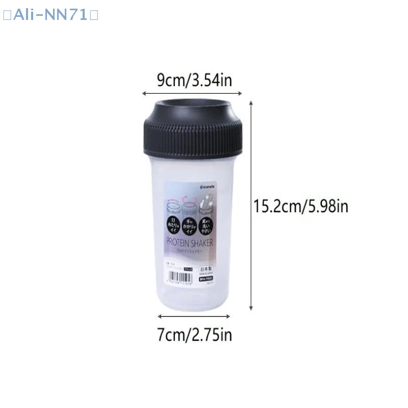 400 ml Fitness Shaker Cup for Protein Shakes | Leakproof Mixing Bottle
