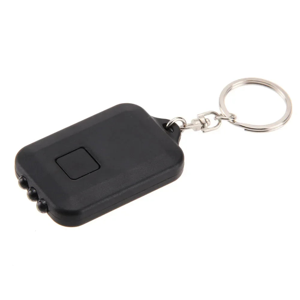 Portable LED Keychain Solar Flashlight | Mini Pocket Light for Outdoor Hiking