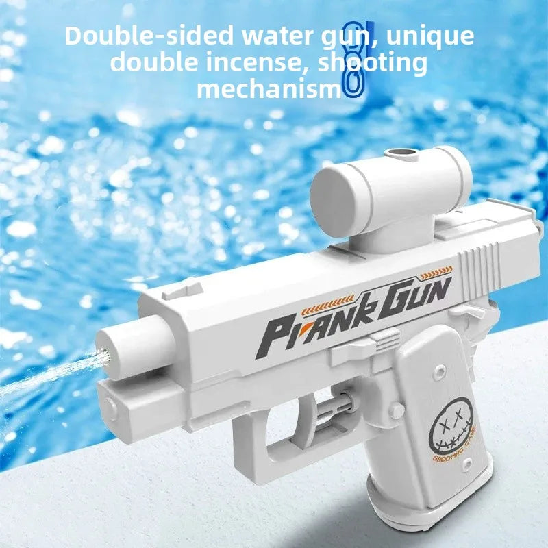 2-Way Reverse Splash Water Spray Gun | Double Directional Prank Toy