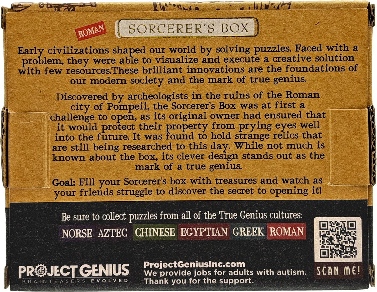 Sorcerer's Box - Puzzle Gift Box