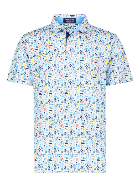 Surfs up Performance Polo