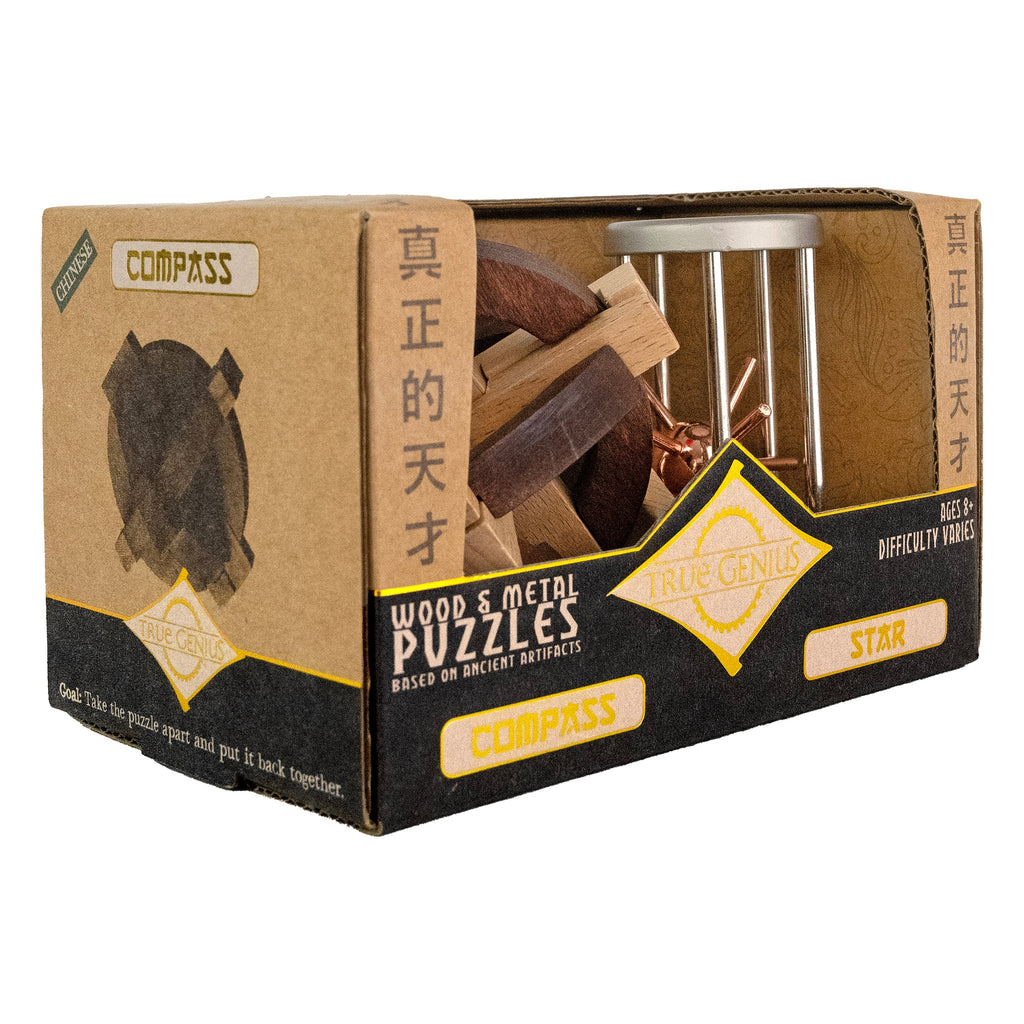 Compass & Star - Dual Navigation Puzzles
