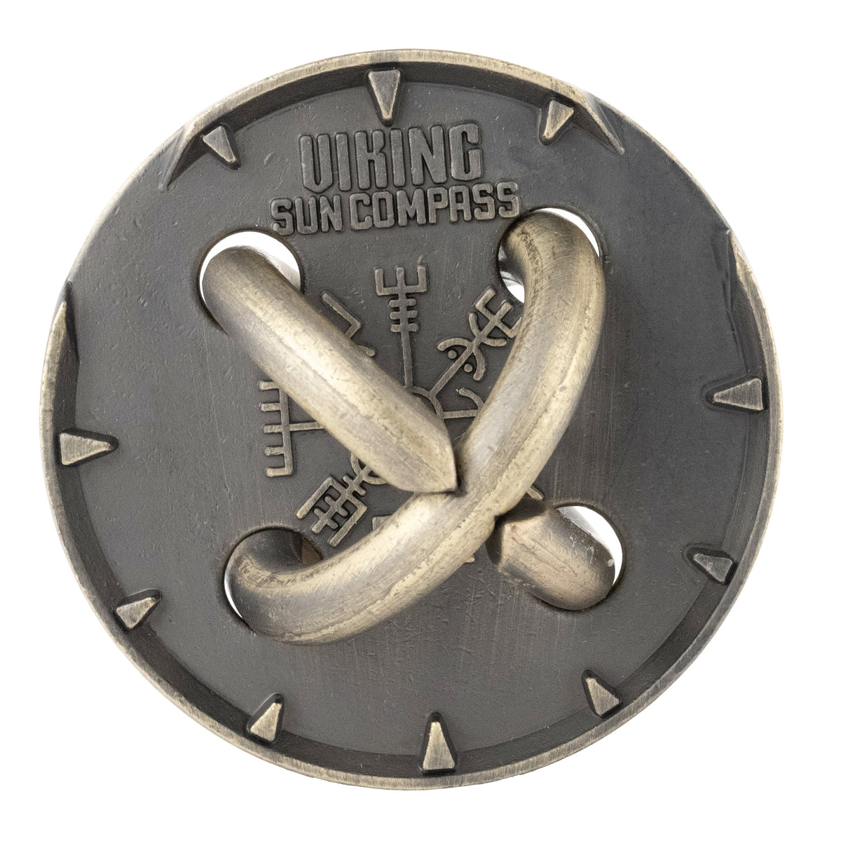 Viking Sun Compass - Metal Puzzle