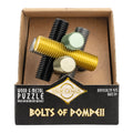Bolts of Pompeii – Interlocking Metal Burr Puzzle