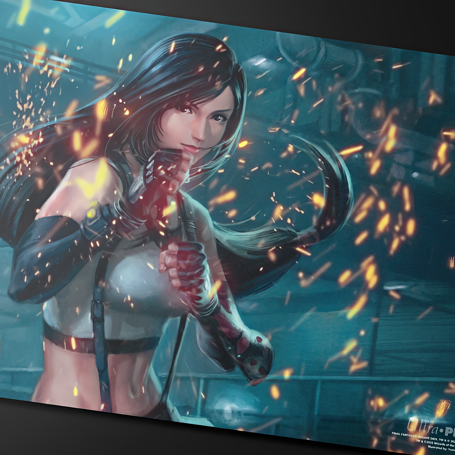 Tifa Lockhart Playmat - Final Fantasy
