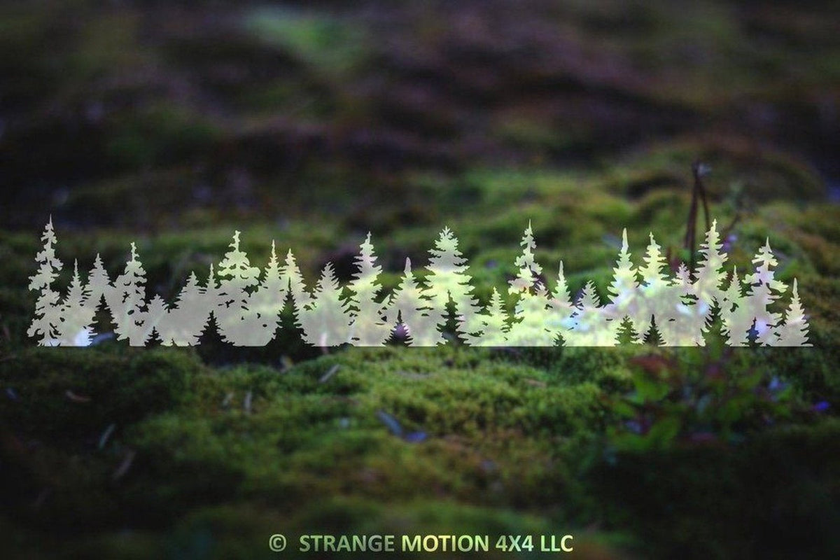 Forest Banner Vinyl Decal | 107
