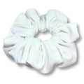 White Bullet Scrunchie