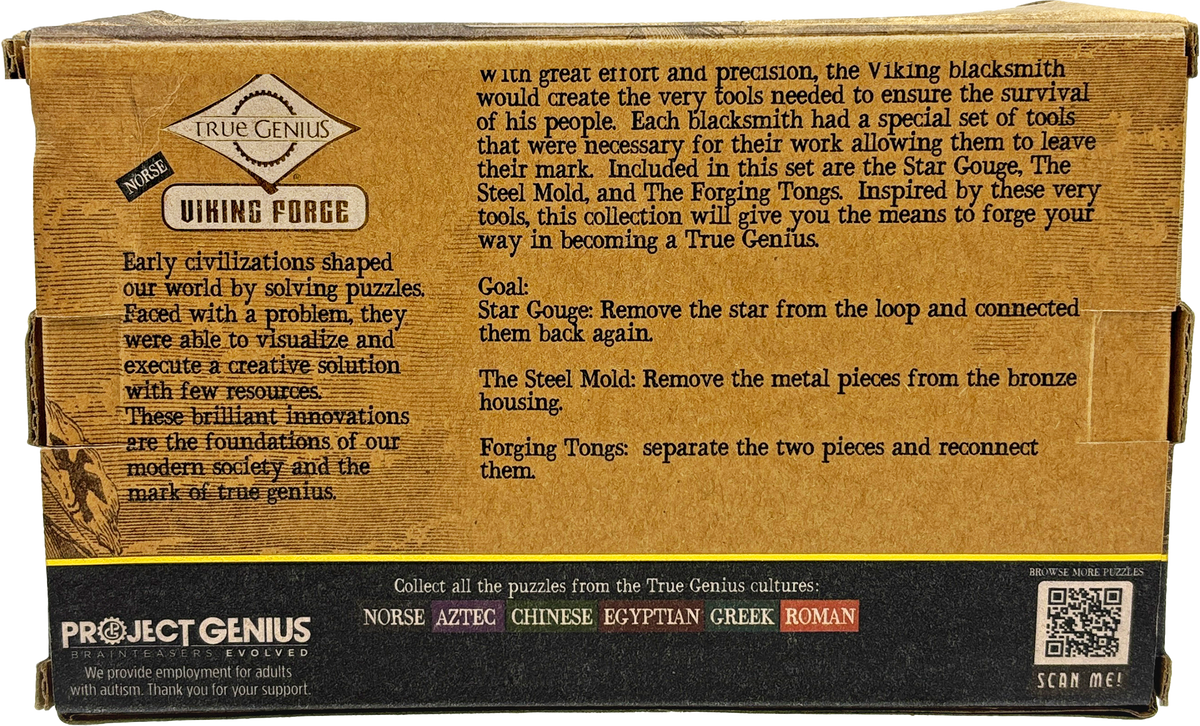 Viking Forge - Metal Puzzle 3-Pack
