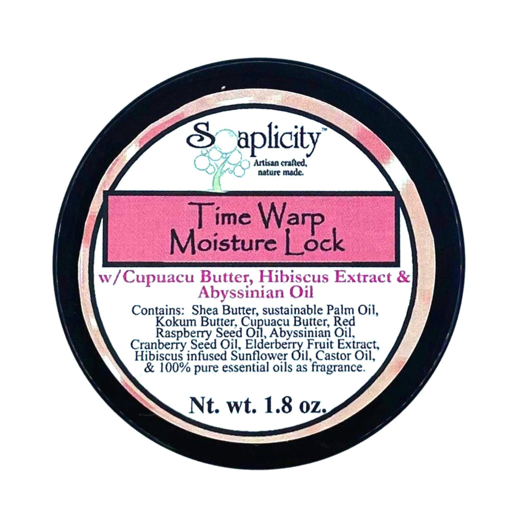 Soaplicity Time Warp Moisture Lock Facial Moisturizer – Natural Age-defying Face Cream for Hydration, Firming & Radiant Skin