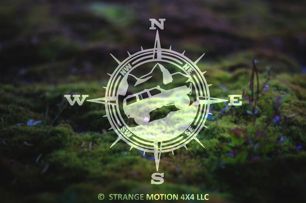 Compass Vinyl Decal for Cherokee XJ | 38