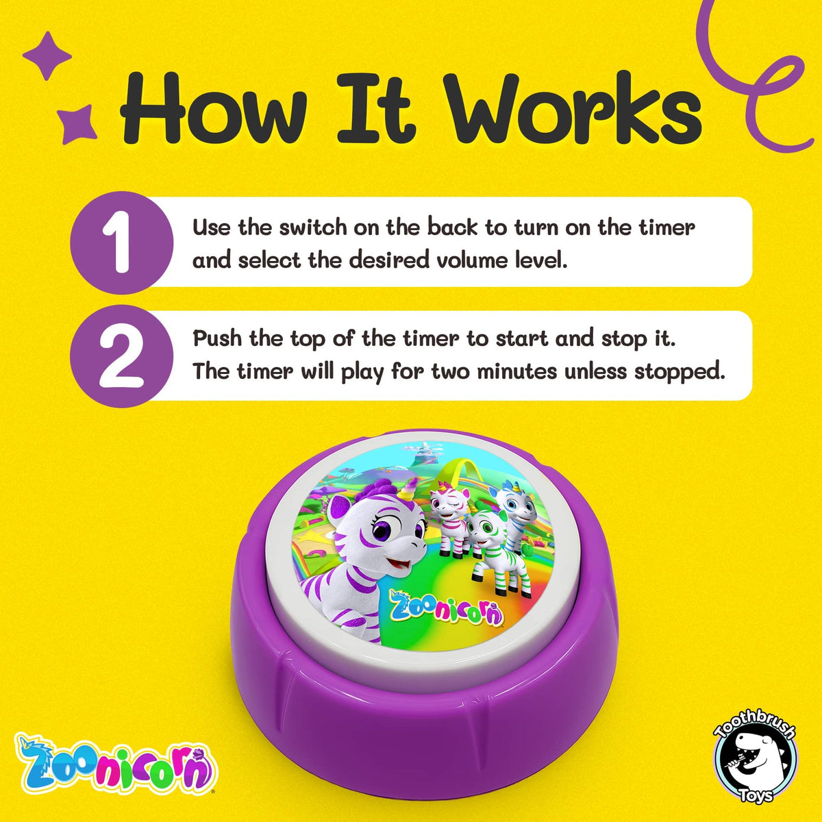 Zoonicorn® Toothbrush Timer