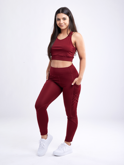 JupiterGear Racerback Lightweight Training Crop Tank Top