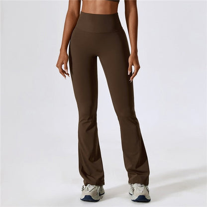 Slightly Flared High-Waisted Casual Sweatpants