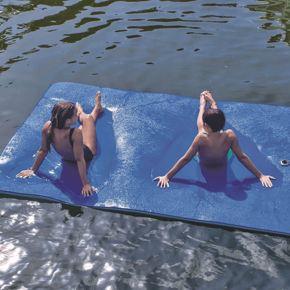 WOW Watersports 9x6' Chillraft Includes Heavy-Duty Tether Cord Assembly