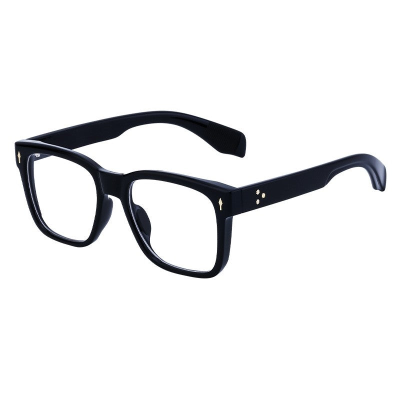 Men's Fashion Square Frame Plain Sunglasses